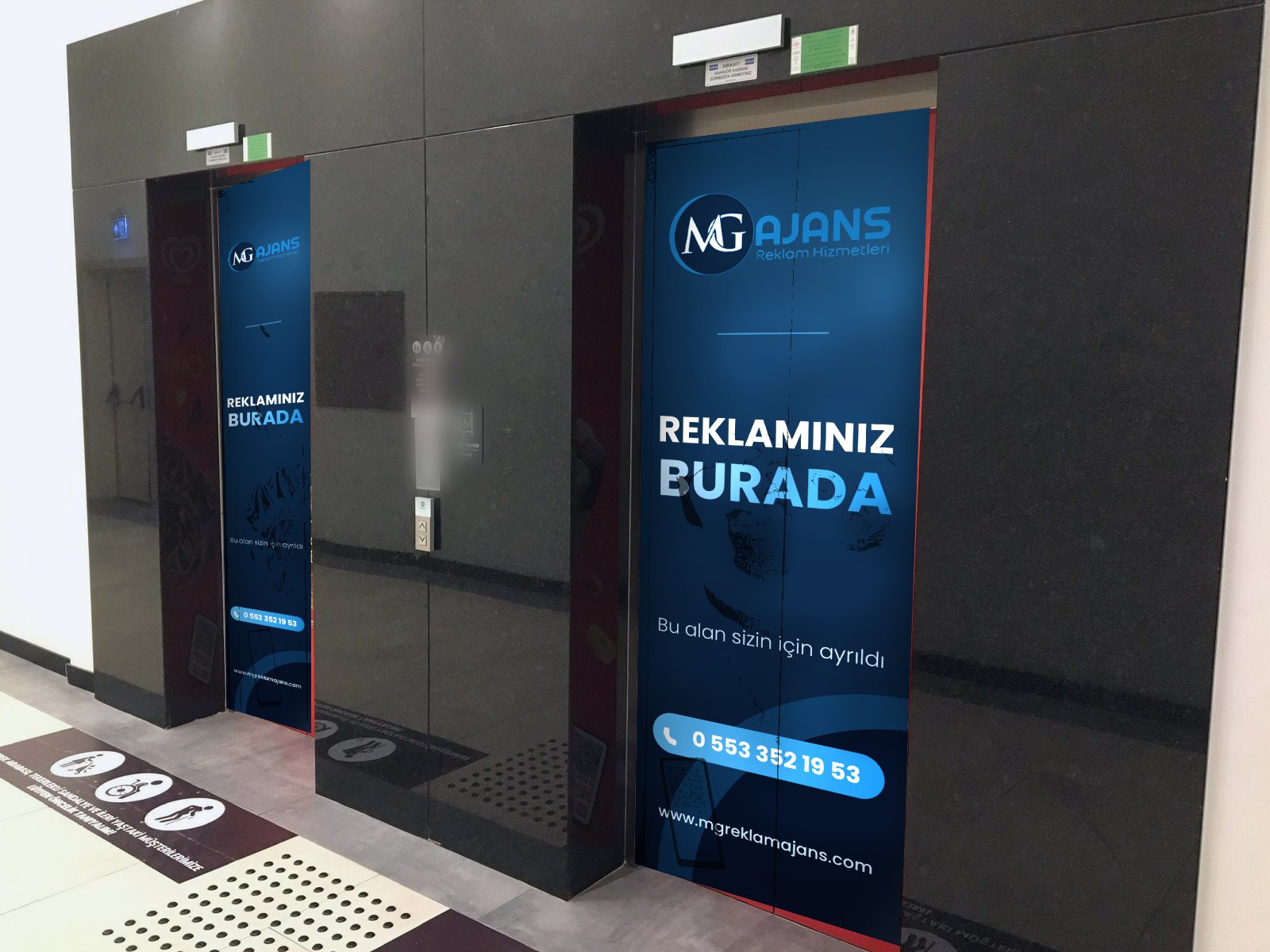 Asansör Kapı Giydirme